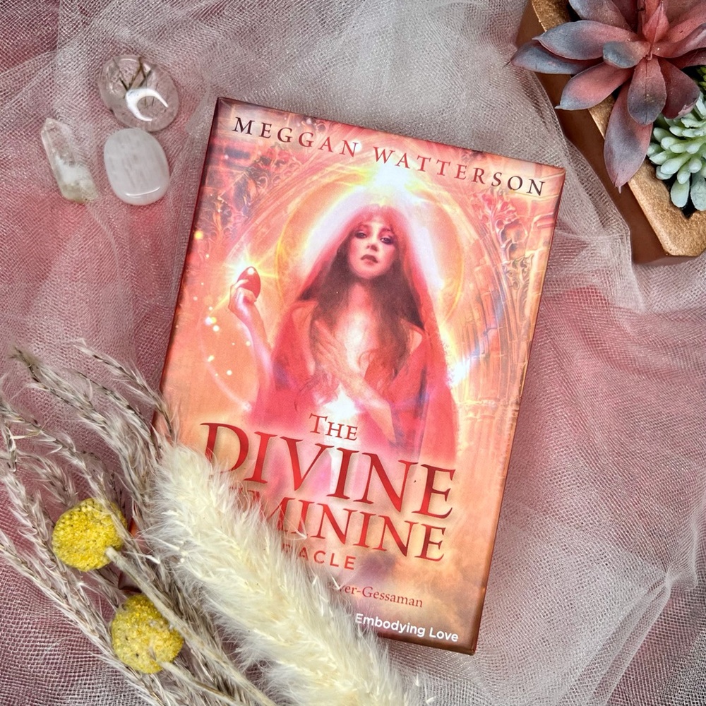The Divine Feminine Oracle Card Deck LIKE NEW